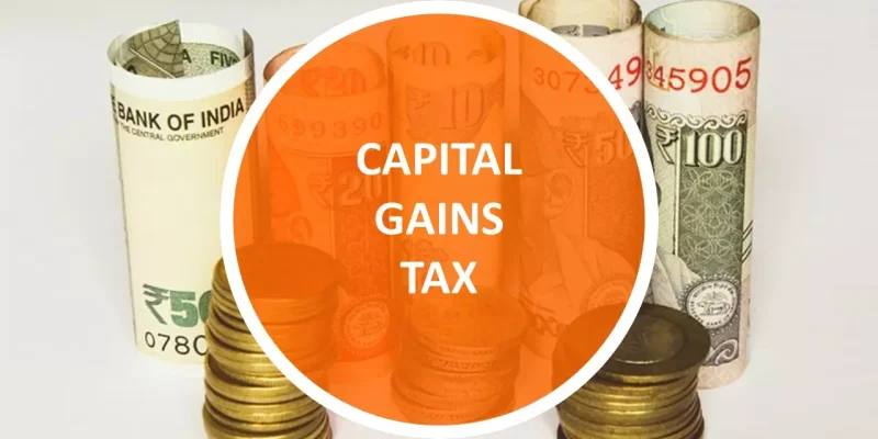 Capital Gains Tax Google Slides template for download