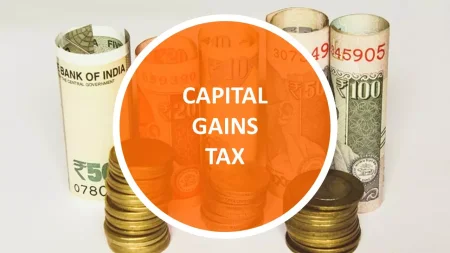 Capital Gains Tax Google Slides template for download