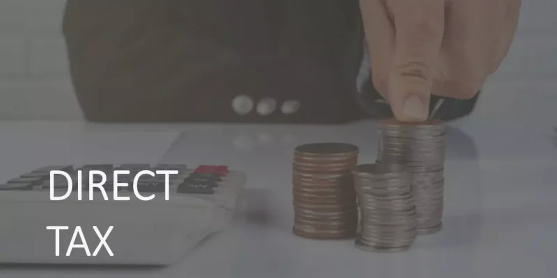Direct Tax Google Slides template for download