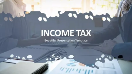 Einkommensteuer Google Präsentationen-Vorlage zum Herunterladen