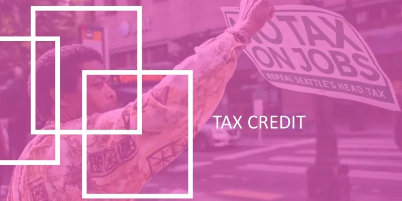 Tax Credit Google Slides template for download