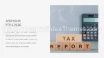 Financiën Belastingteruggave Google Presentaties Thema Slide 10