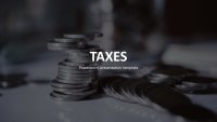 Taxes Google Slides template for download