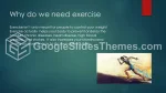 Fitness Übungsaktivitätstraining Google Präsentationen-Design Slide 04