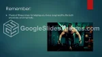 Fitness Oefening Activiteit Training Google Presentaties Thema Slide 12