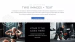 Fitness Fitness Træner Google Slides Temaer Slide 12