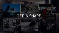 Get In Shape Google Slides template for download