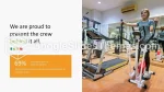 Trening Gym Klasser Google Presentasjoner Tema Slide 03