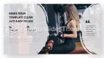 Fitness Treino Em Casa Tema Do Apresentações Google Slide 10