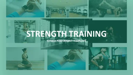 Strength Training Google Slides template for download