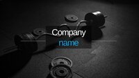 Women Strong Workout Google Slides template for download