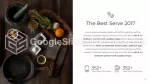 Comida Menú De Recetas De Hamburguesas Tema De Presentaciones De Google Slide 13