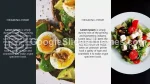 Comida Restaurante Delicioso Saudável Tema Do Apresentações Google Slide 06