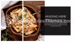 Comida Delicioso Restaurante Saludable Tema De Presentaciones De Google Slide 07