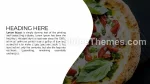Mat Läcker Hälsosam Restaurang Google Presentationer-Tema Slide 08