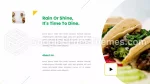 Voedsel Elote Mexicaanse Keuken Google Presentaties Thema Slide 03