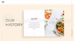 Comida Amo A História Do Restaurante Tema Do Apresentações Google Slide 20