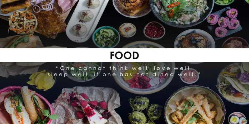 Plat de table de restaurant Modèle Google Slides à télécharger