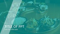 Simple Pizza Presentation Google Slides template for download