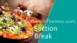 Essen Einfache Pizza-Präsentation Google Präsentationen-Design Slide 02