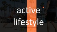 Mode de vie actif Modèle Google Slides à télécharger