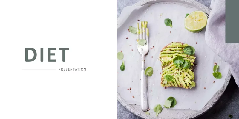 Diet presentation theme Diet Google Slides template for download