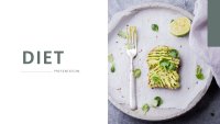 Dieet Google Presentaties-sjabloon om te downloaden