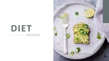 Diet Google Slides template for download