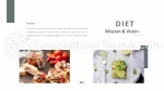 Vida Saludable Dieta Tema De Presentaciones De Google Slide 08