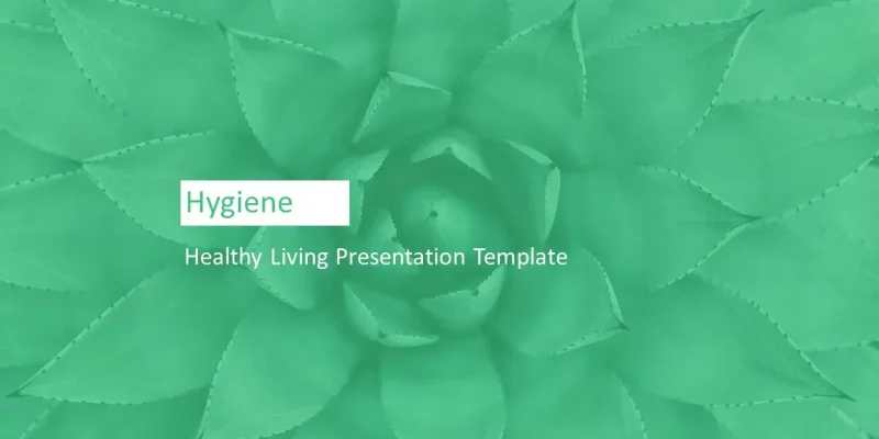 Hygiene Google Slides template for download