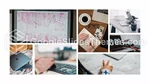 Escritório Em Casa Trabalho À Distância Tema Do Apresentações Google Slide 08