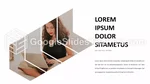 Escritório Em Casa Trabalho À Distância Tema Do Apresentações Google Slide 21