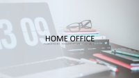 Home Office Google Slides template for download