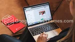 Escritório Em Casa Trabalhar Em Casa Tema Do Apresentações Google Slide 03