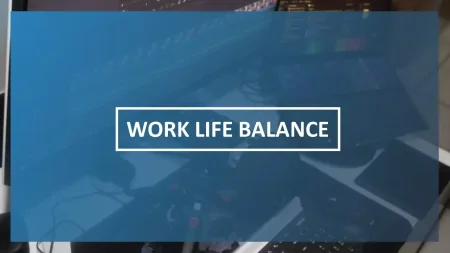 Werk leven balans Google Presentaties-sjabloon om te downloaden