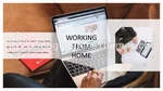 Escritório Em Casa Trabalhando Em Casa Tema Do Apresentações Google Slide 03