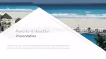 Hoteles Y Centros Turísticos Resort De Playa Tema De Presentaciones De Google Slide 03