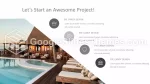 Hoteles Y Centros Turísticos Resort De Playa Tema De Presentaciones De Google Slide 10