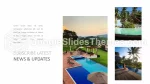 Hotéis E Resorts Resort Na Praia Tema Do Apresentações Google Slide 19