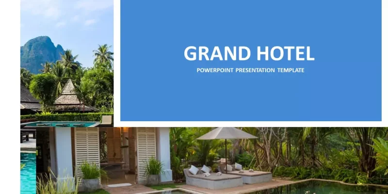 Grand Hotel Google Präsentationen-Vorlage zum Herunterladen