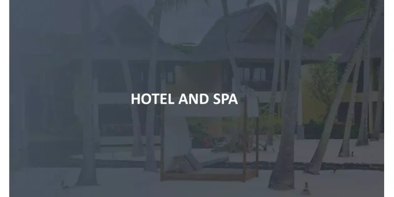 Hotel And Spa Google Slides template for download