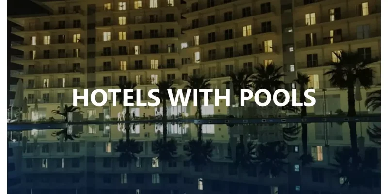 Hotéis Com Piscinas Modelo do Apresentações Google para download