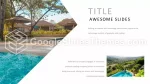 Hoteles Y Centros Turísticos Resort De Lujo Tema De Presentaciones De Google Slide 20