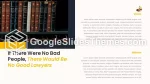 Hukuk Savunma Avukatı Google Slaytlar Temaları Slide 09