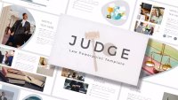 Judge Google Slides template for download
