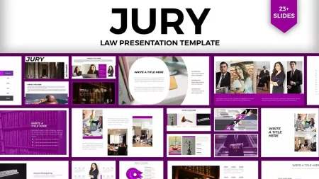 Jury Modèle Google Slides à télécharger