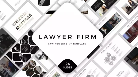 Law Firm Google Slides template for download