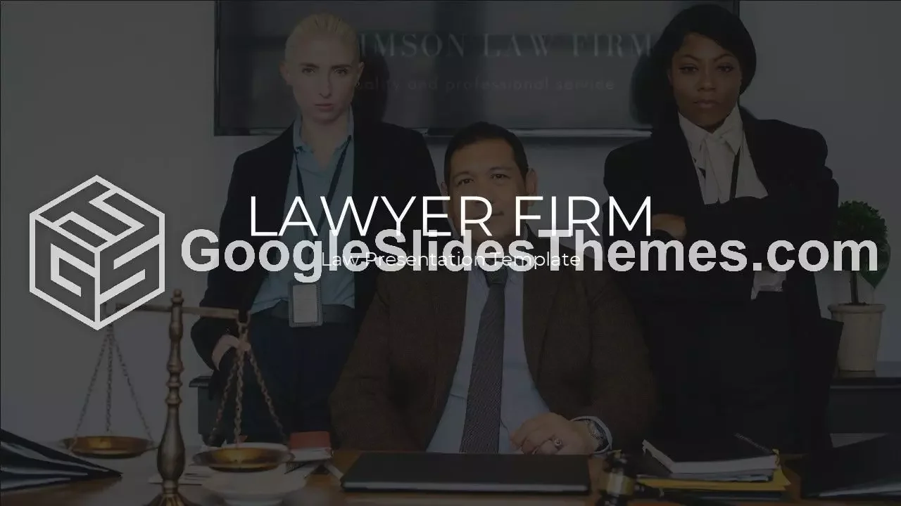 law firm powerpoint template