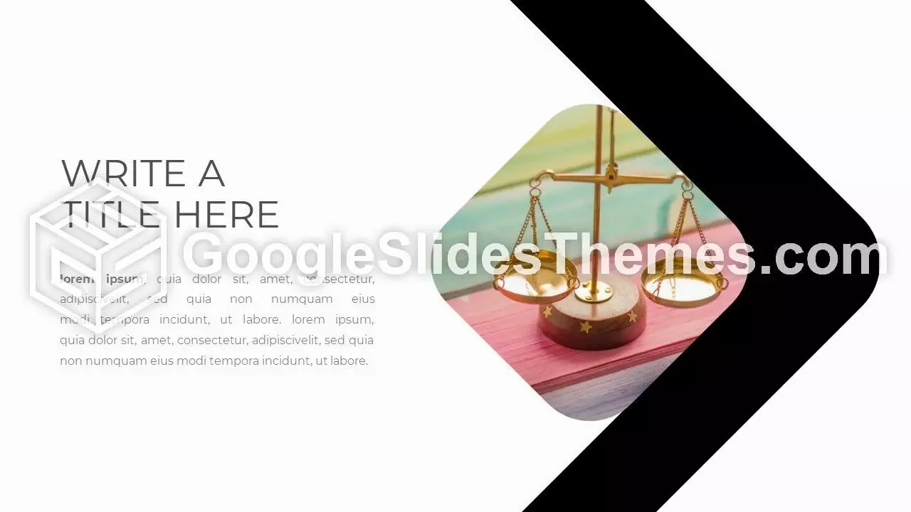 law firm powerpoint template