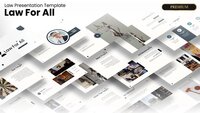 Law For All Google Slides template for download